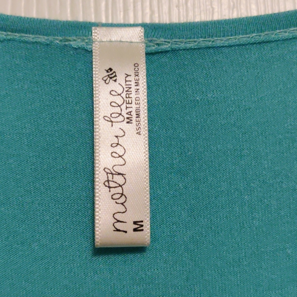 Mother Bee Maternity Wrap Ruched Dress - Picture 6 of 6